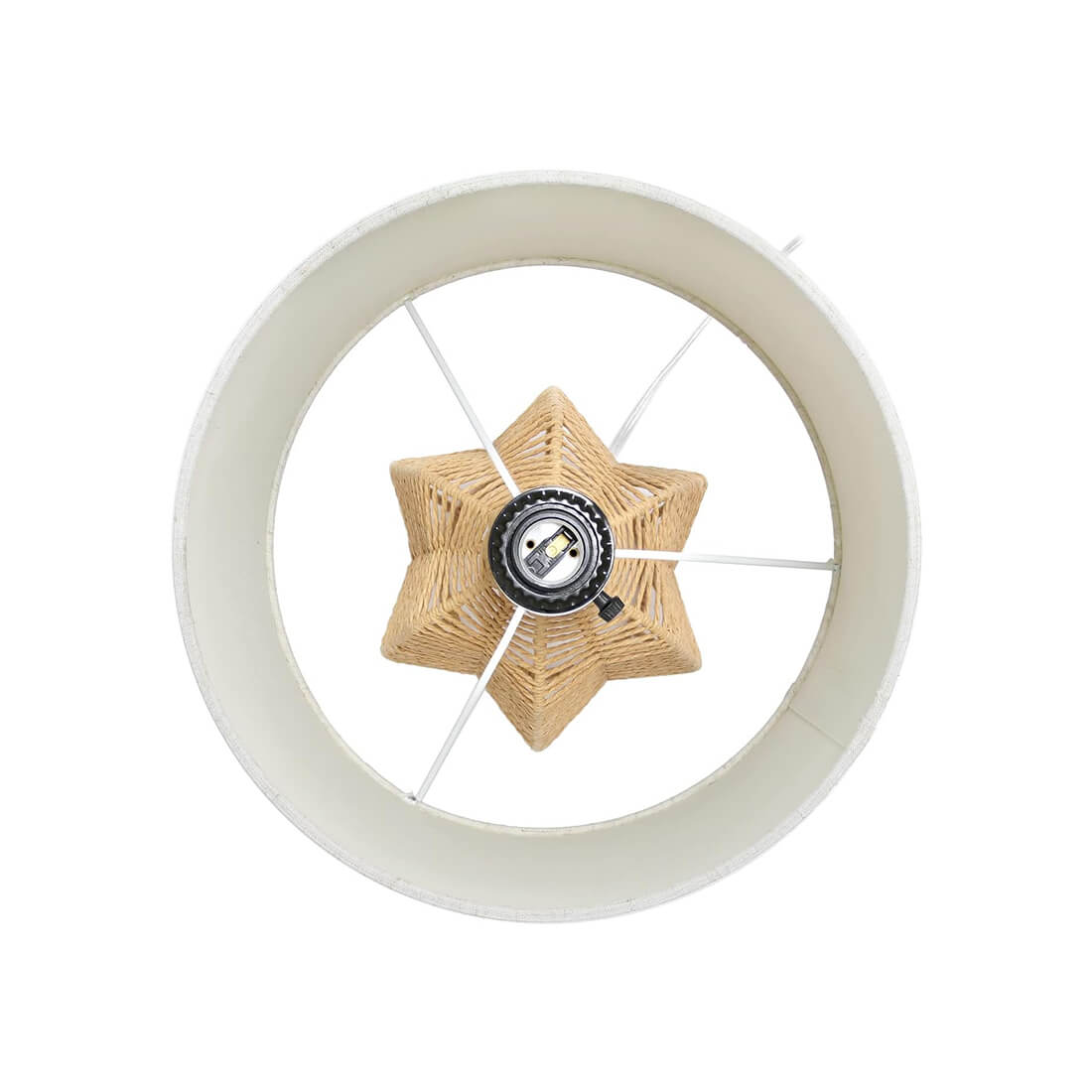 Milo Brass And Black Metal Lamp Ø18cm x 30cm – Image 3